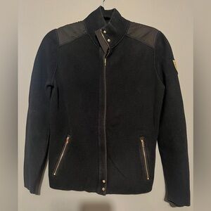 Ralph Lauren active Black Jacket with Gold Zippers
